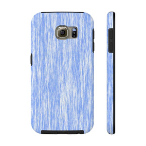 Distressed Mate Blue Tough Phone Case