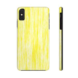 Distressed Mate Yellow Tough Phone Cases