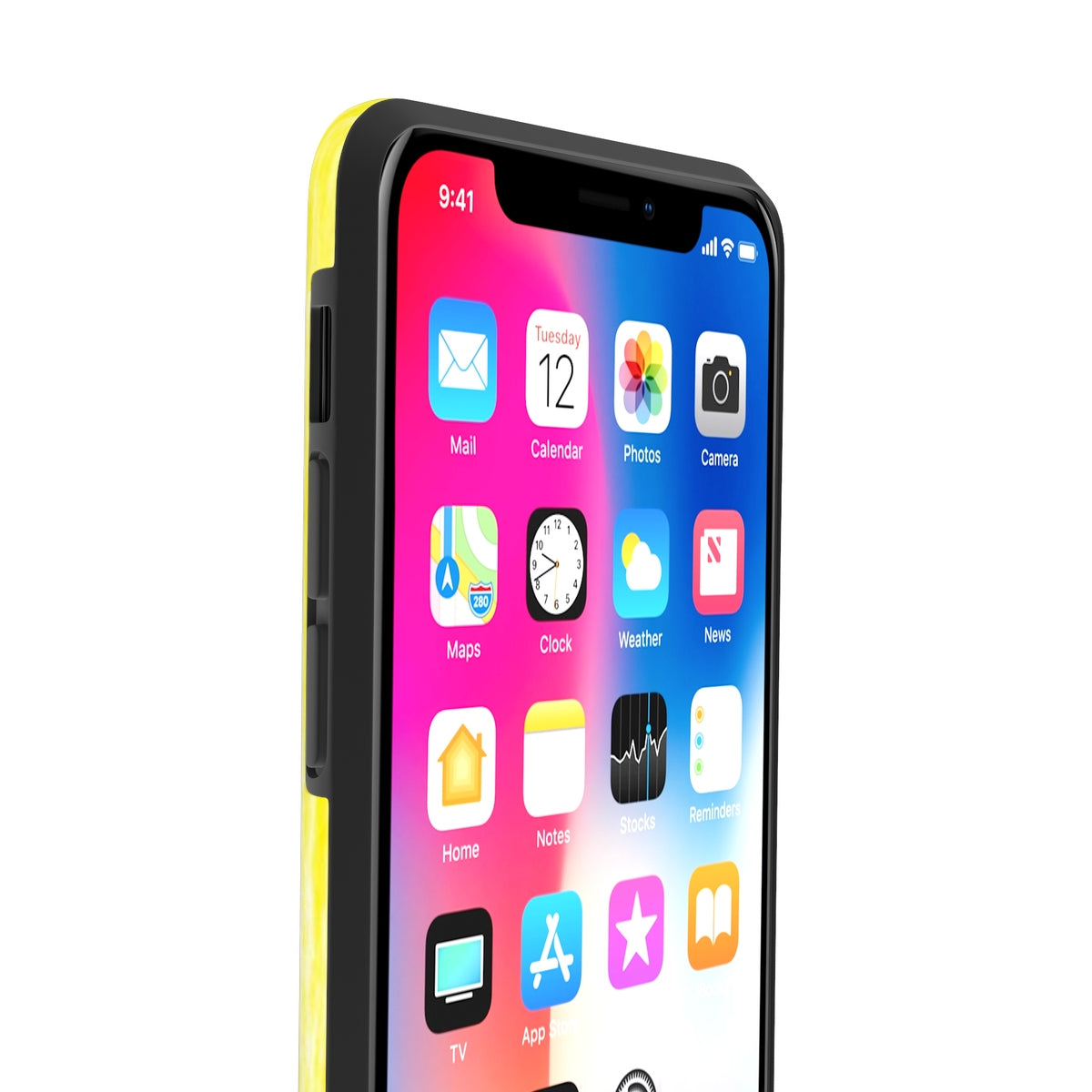 Distressed Mate Yellow Tough Phone Cases
