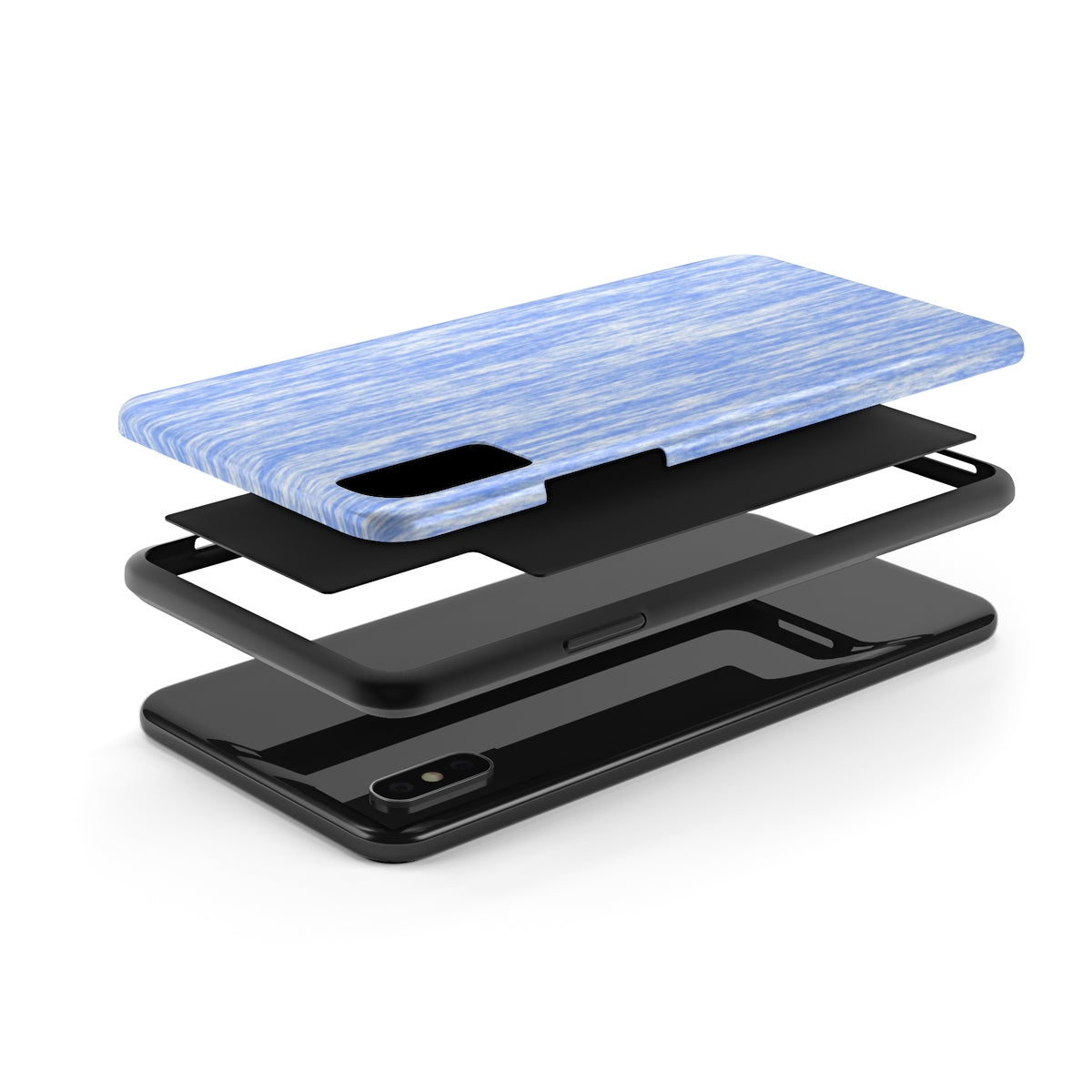 Distressed Mate Blue Tough Phone Case