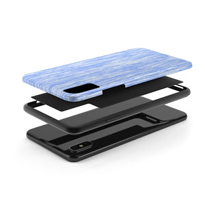Distressed Mate Blue Tough Phone Case