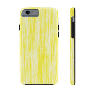 Distressed Mate Yellow Tough Phone Cases