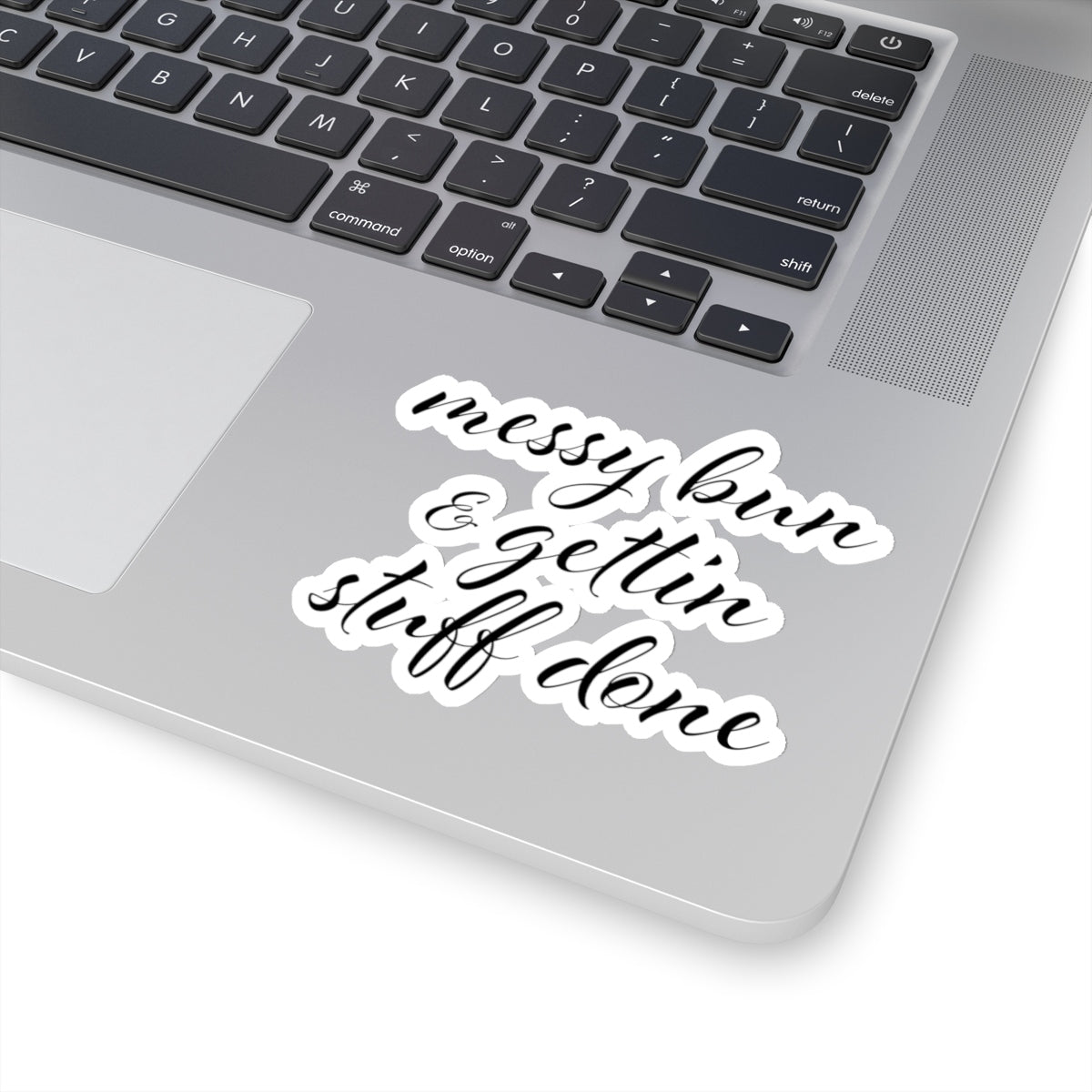 Messy Bun Sticker