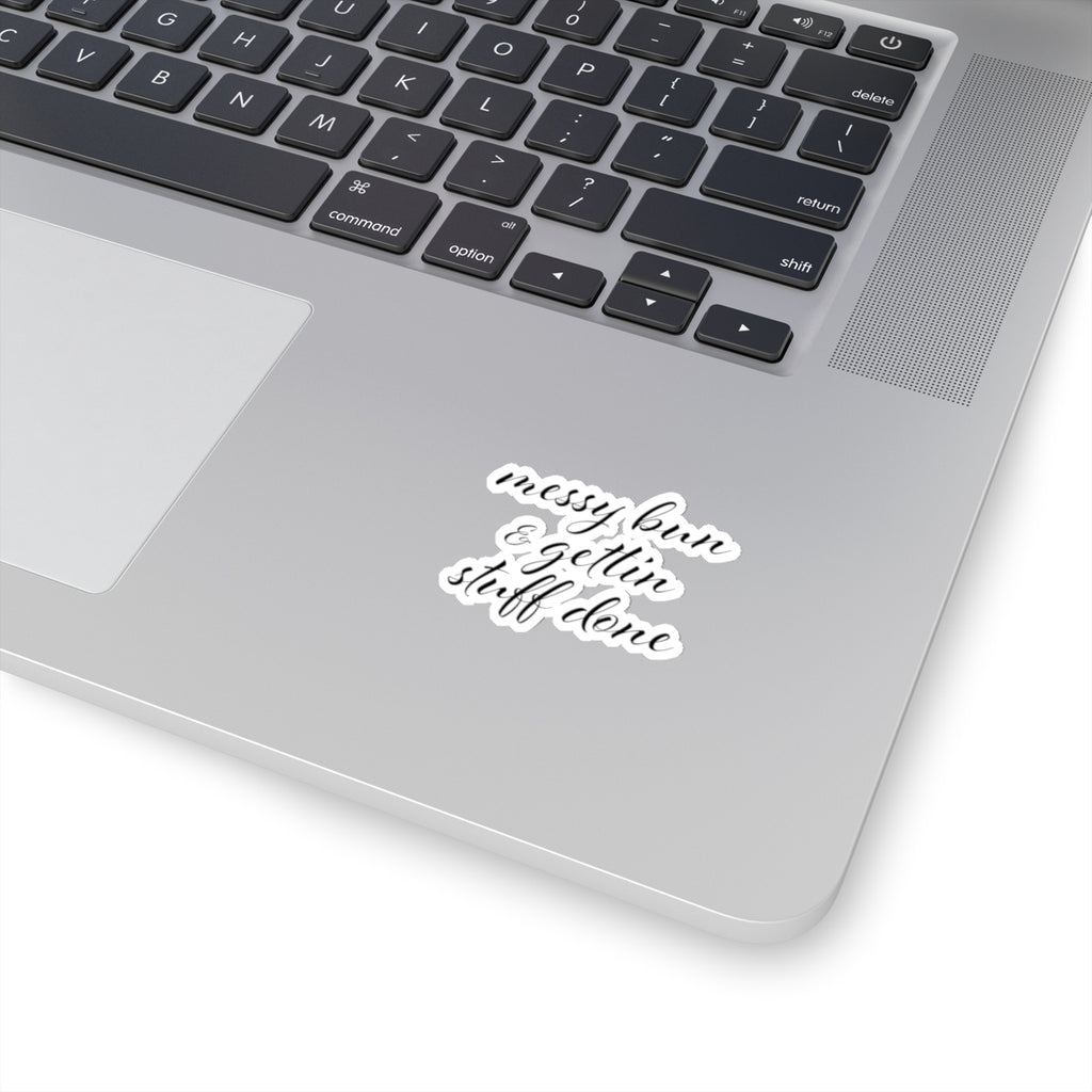 Messy Bun Sticker