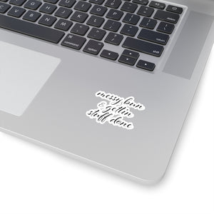 Messy Bun Sticker