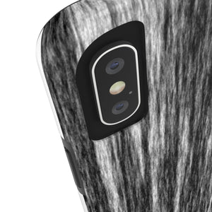 Distressed Mate Black Tough Phone Case