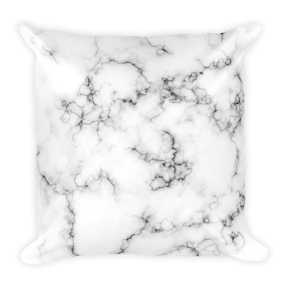 White Marble Pillow