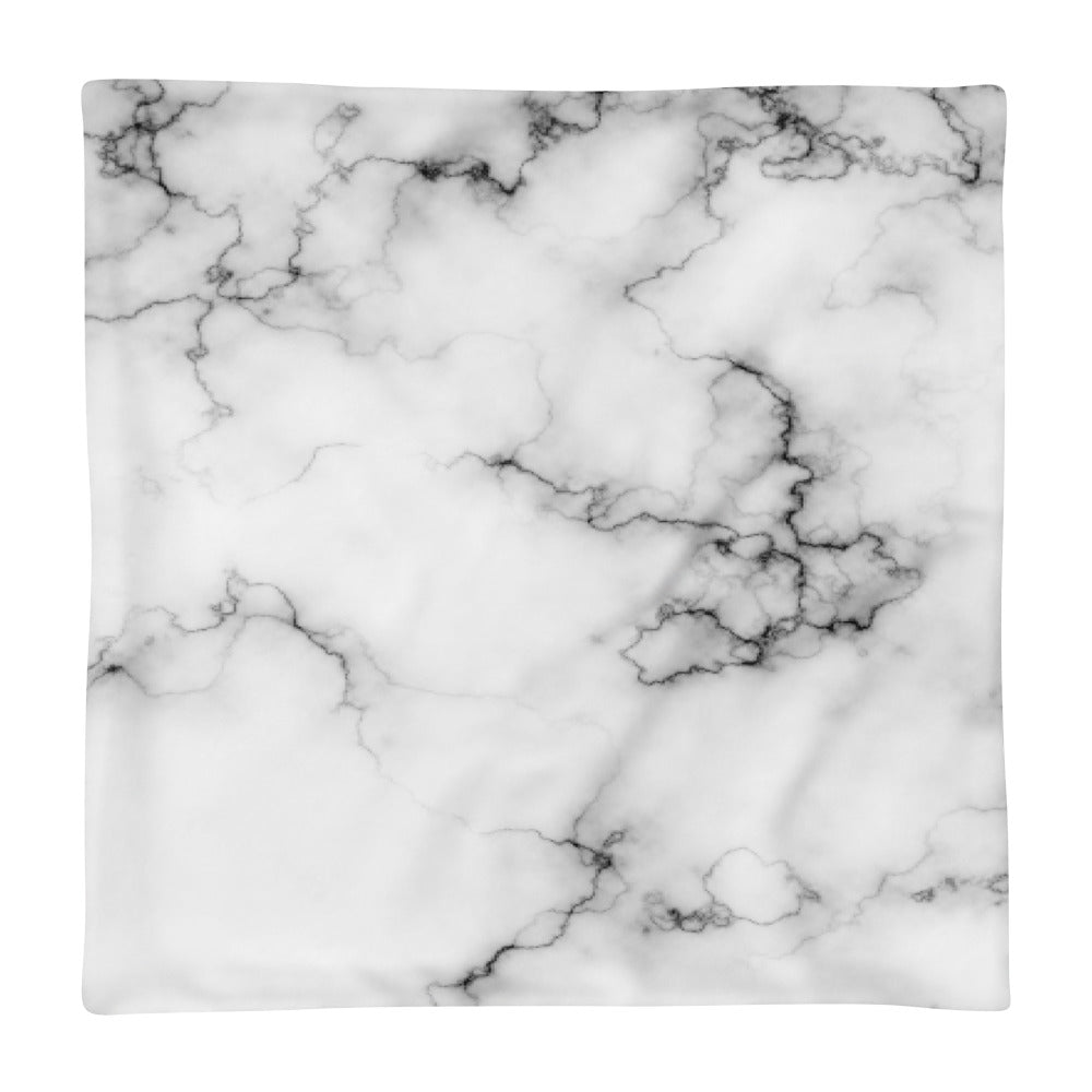 White Marble Pillow Case