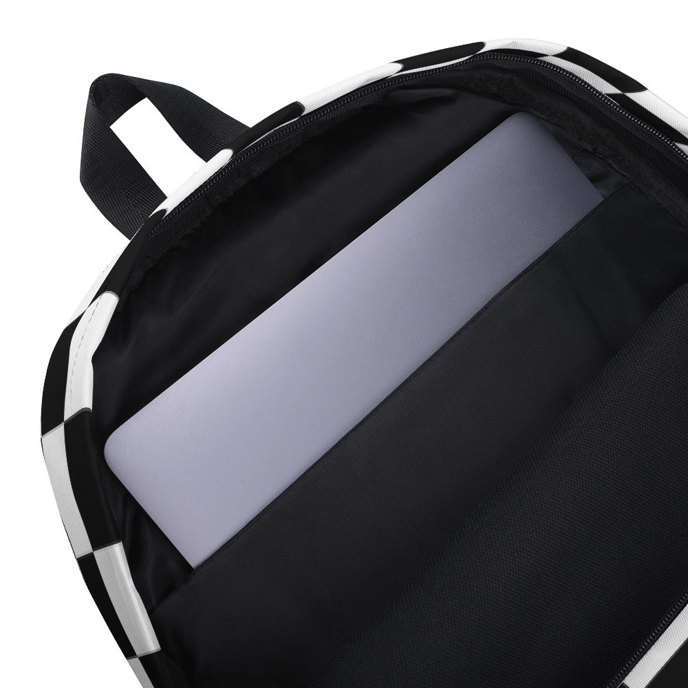 Checkered Backpack