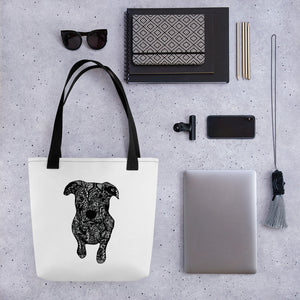 Pitbull Tote bag