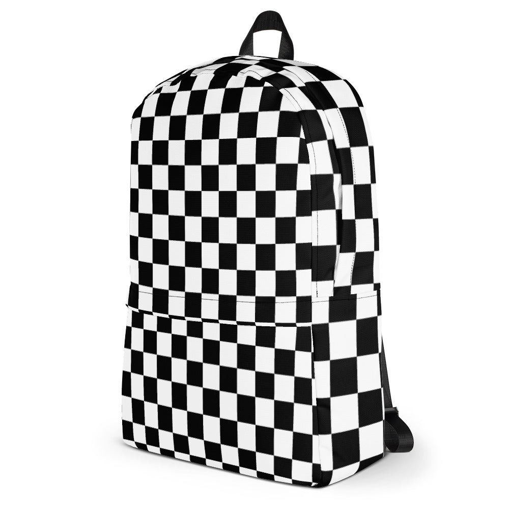 Checkered Backpack
