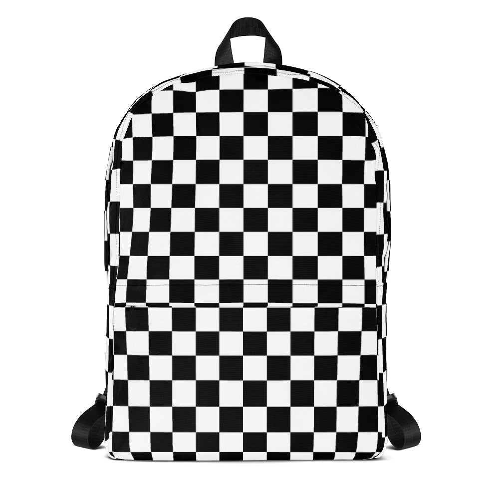 Checkered Backpack