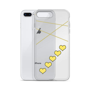 Yellow Heart iPhone Case