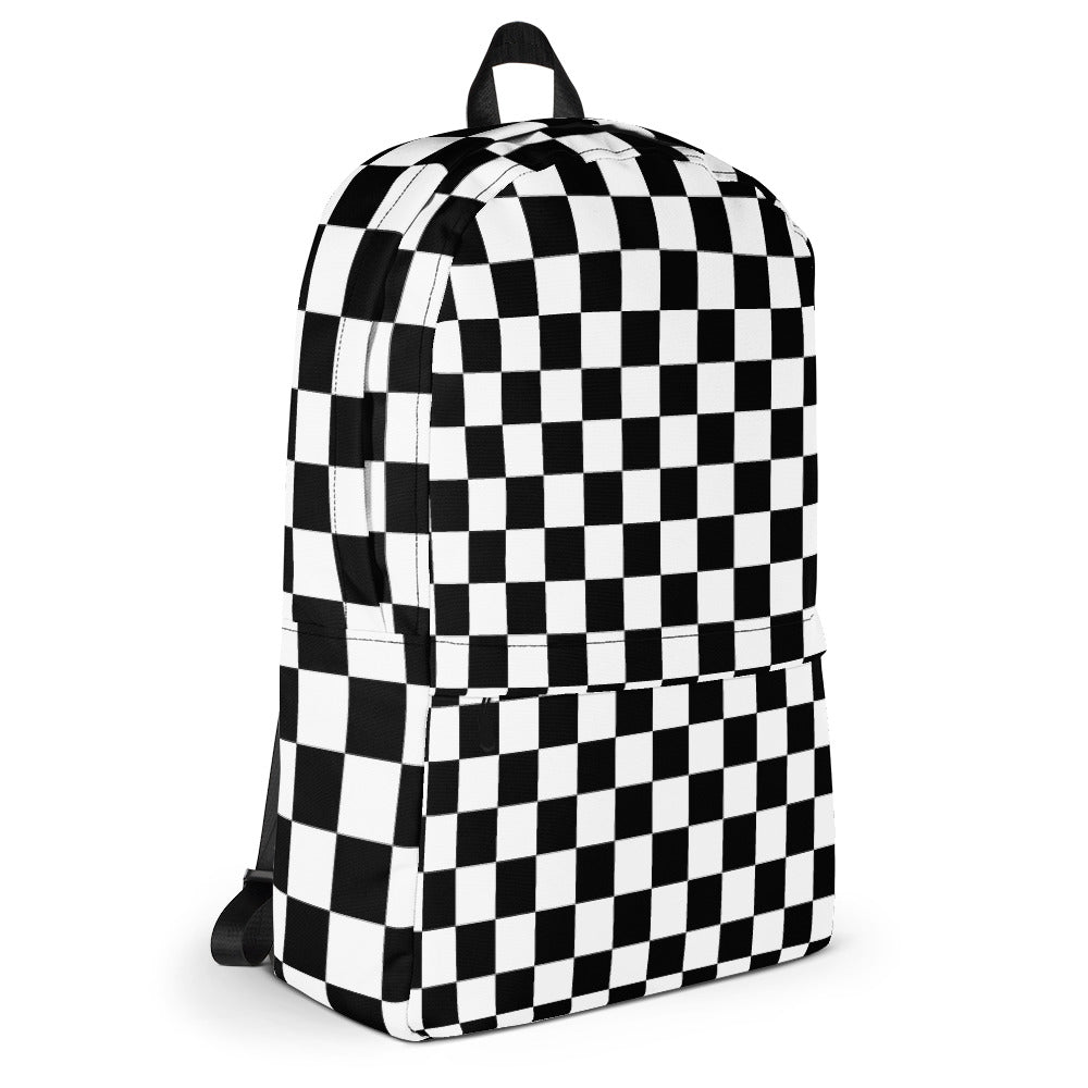 Checkered Backpack