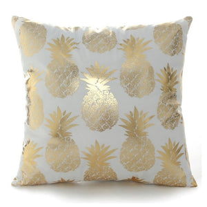 Gold Decorative Throw Pillow Assortment