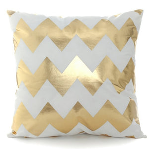 Gold Decorative Throw Pillow Assortment